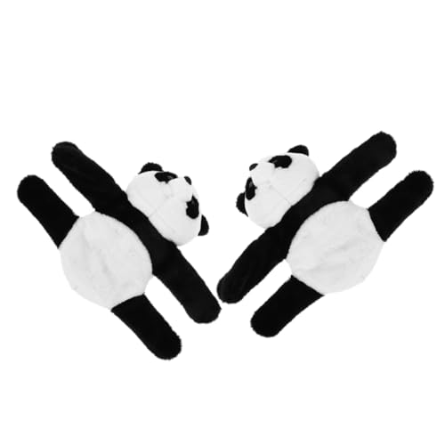 VICASKY 2 Stück Plüsch Panda Slap Armband Kuscheltier Handgelenk Band für Partys Mitgebsel und Leicht Kompakt und Bequem zu Tragen VICASKY 2 Stück Plüsch Panda Slap Armband Kuscheltier Handgelenk Band für Partys Mitgebsel und Leicht Kompakt und Bequem zu Tragen von VICASKY