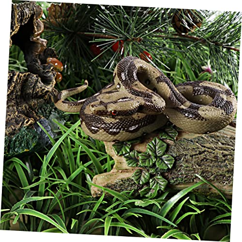 VICASKY 2 Stück Realistische Kunststoff Schlangenmodelle für Detailgetreue Schlangenspielzeuge zum Streichen Halloween Deko Lebensechte Reptilien Nachbildung Gruselige Spielzeugschlangen VICASKY 2 Stück Realistische Kunststoff Schlangenmodelle für Detailgetreue Schlangenspielzeuge zum Streichen Halloween Deko Lebensechte Reptilien Nachbildung Gruselige Spielzeugschlangen von VICASKY