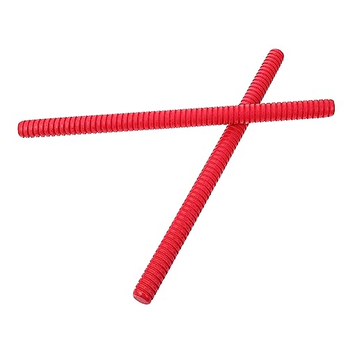 VICASKY 2 Stück Rhythmus Sticks aus Holz Klassische Percussion Instrumente für Frühe Bildung für Musikalische Sicher und Glatt für Einsatz im Klassenzimmer von VICASKY