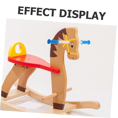 VICASKY 2 Stück Rocking Horse Griffe Weiche Kindersichere Kunststoffgriffe Ersatz für Schaukelpferd Komfortabler Halt zu Kinderhänden VICASKY 2 Stück Rocking Horse Griffe Weiche Kindersichere Kunststoffgriffe Ersatz für Schaukelpferd Komfortabler Halt zu Kinderhänden von VICASKY