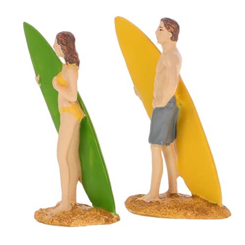 VICASKY 2 Stück Sandtisch-Charaktermodell deko Kuchendeckel für den Strand Mini-Strandfiguren winzige Menschenfiguren Strandmodell Miniaturpersonen Figuren -Diorama-Set Harz VICASKY 2 Stück Sandtisch-Charaktermodell deko Kuchendeckel für den Strand Mini-Strandfiguren winzige Menschenfiguren Strandmodell Miniaturpersonen Figuren -Diorama-Set Harz von VICASKY
