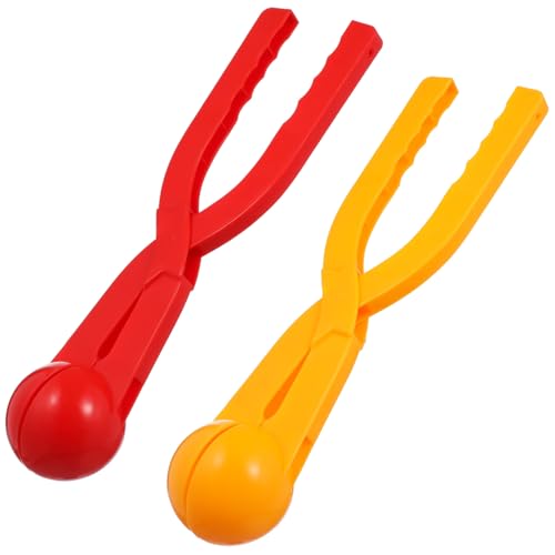 VICASKY 2er Set Schneeballformer Schneeballspielzeug Mit Rutschfestem Griff Für Aufregende Schneeballschlachten Im Freien Zufällige Farben Und VICASKY 2er Set Schneeballformer Schneeballspielzeug Mit Rutschfestem Griff Für Aufregende Schneeballschlachten Im Freien Zufällige Farben Und von VICASKY
