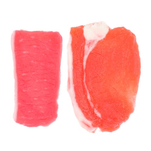 VICASKY Künstliches Schweinefleisch- -Set – 2-teiliges Schweinefleischmodell Für Realistische Präsentation Und Fotografie-Requisiten VICASKY Künstliches Schweinefleisch- -Set – 2-teiliges Schweinefleischmodell Für Realistische Präsentation Und Fotografie-Requisiten von VICASKY