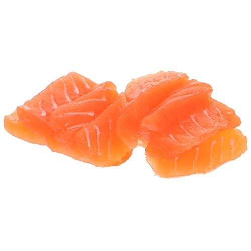 VICASKY 2 Stück Simulation Lachs Modell Gefälschte Lebensmitteldekore Restaurant Gefälschtes Essen Küchenrequisiten Für Zu Hause Desktop-lachs-Ornamente Kleines Lachsdekor PVC VICASKY 2 Stück Simulation Lachs Modell Gefälschte Lebensmitteldekore Restaurant Gefälschtes Essen Küchenrequisiten Für Zu Hause Desktop-lachs-Ornamente Kleines Lachsdekor PVC von VICASKY