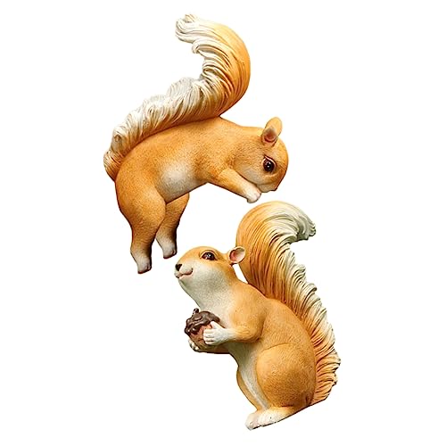 VICASKY 2 Stück Simulierte Eichhörnchen-gartendekoration Rattenfalle Simulation Eichhörnchen-Modell Eichhörnchen Figur Simulation Eichhörnchenfigur Eichhörnchen Hundespielzeug Harz VICASKY 2 Stück Simulierte Eichhörnchen-gartendekoration Rattenfalle Simulation Eichhörnchen-Modell Eichhörnchen Figur Simulation Eichhörnchenfigur Eichhörnchen Hundespielzeug Harz von VICASKY