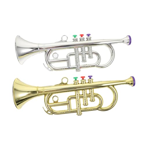 VICASKY 2 Stück Simuliertes Musikinstrument Kinderspielzeug Musikspielzeug Minispielzeug Kindertrompete Simulierte Instrumente Musikinstrument Musikinstrument Beschichtung VICASKY 2 Stück Simuliertes Musikinstrument Kinderspielzeug Musikspielzeug Minispielzeug Kindertrompete Simulierte Instrumente Musikinstrument Musikinstrument Beschichtung von VICASKY
