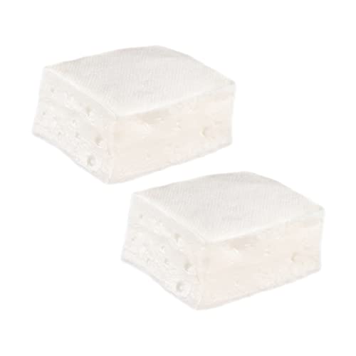 VICASKY 2 Stück Simuliertes Tofu Modell Realistischer Tofu Block Dekoration Fotorequisiten für Küche und Lernzwecke VICASKY 2 Stück Simuliertes Tofu Modell Realistischer Tofu Block Dekoration Fotorequisiten für Küche und Lernzwecke von VICASKY