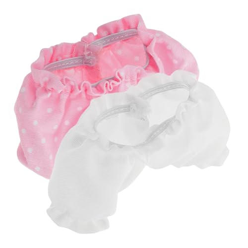 VICASKY 2 Stück Süße Baumwoll Pumpkin Shorts mit Laternen Design für Große Bjd Puppen Charmante Bekleidung für Puppen von VICASKY
