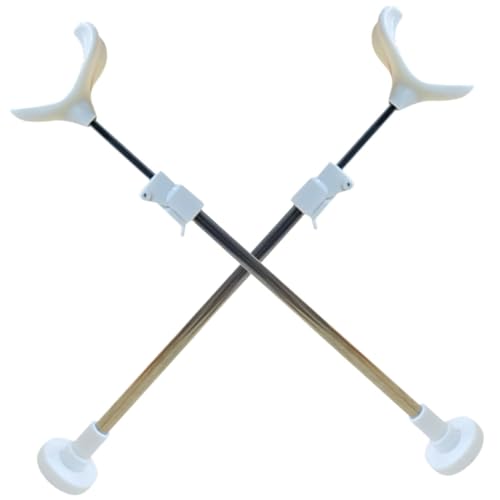 VICASKY 2 Stück Teilig Verstellbare Puppenständer für Figuren Robuste Doll Brackets zur Display Aufbewahrung Platzsparend Leicht für Puppen Modelle Kinderzimmer von VICASKY