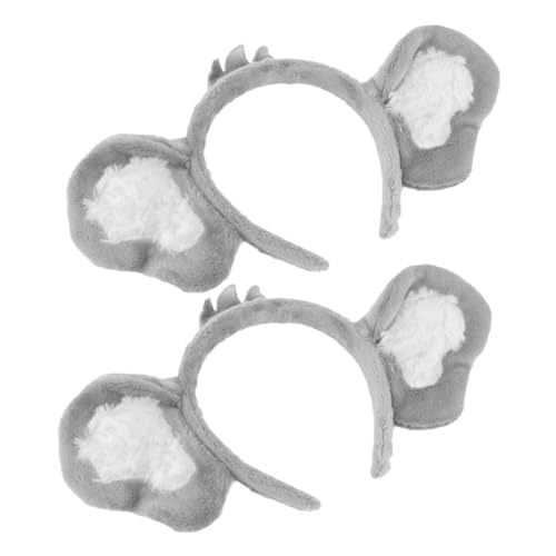 VICASKY 2 Stück Teiliges Cartoon Ohren Haarreif Niedlicher Stirnband Kopfschmuck für Frauen Bequemes Detailreiches Design für Tierkostüm Party Cosplay und Fotorequisiten VICASKY 2 Stück Teiliges Cartoon Ohren Haarreif Niedlicher Stirnband Kopfschmuck für Frauen Bequemes Detailreiches Design für Tierkostüm Party Cosplay und Fotorequisiten von VICASKY