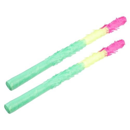 VICASKY 2 Stück Teiliges Pinata Sticks Leicht zu Greifen Bunte Party Zubehör für Kindergeburtstag Sichere Schlagspielzeug Stäbe für Mädchen und Jungen Partydeko VICASKY 2 Stück Teiliges Pinata Sticks Leicht zu Greifen Bunte Party Zubehör für Kindergeburtstag Sichere Schlagspielzeug Stäbe für Mädchen und Jungen Partydeko von VICASKY