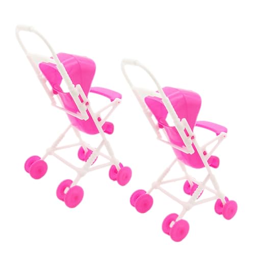 VICASKY 2 Stück Teiliges Puppenwagen Spielset aus Kleine Puppenwagen zum Rollenspiel Realistisches Kinderwagen Zubehör für Leicht und Kompakt für Puppenhaus Dekoration und Interaktives VICASKY 2 Stück Teiliges Puppenwagen Spielset aus Kleine Puppenwagen zum Rollenspiel Realistisches Kinderwagen Zubehör für Leicht und Kompakt für Puppenhaus Dekoration und Interaktives von VICASKY