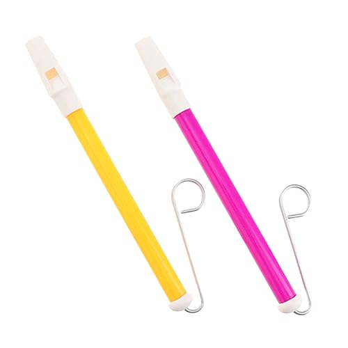 VICASKY 2 Stück Teiliges Slide Whistle aus Robustem Kunststoff Tragbare Musikinstrumente mit Glattem Sicherem Design Leicht und Verschleißfest für Lernen VICASKY 2 Stück Teiliges Slide Whistle aus Robustem Kunststoff Tragbare Musikinstrumente mit Glattem Sicherem Design Leicht und Verschleißfest für Lernen von VICASKY