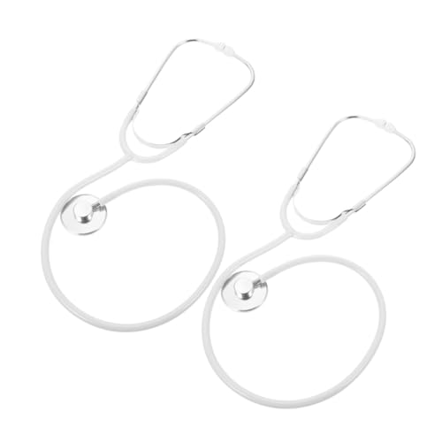 VICASKY 2 Stück Teiliges Spielset Realistisch Nachgebildet Leichtes Kunststoffmodell für Arzt und Krankenschwester Rollenspiele Pädagogisches Zubehör für Fantasievolles und Kostümspaß von VICASKY