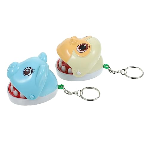 VICASKY 2 Stück Tierischer Schlüsselanhänger Zähne Spiel Für Partygeschenke Zahn Babys Halskette Kauen Sensorisch Junge Lustiges Fingerspielzeug Tierdekoration Plastik VICASKY 2 Stück Tierischer Schlüsselanhänger Zähne Spiel Für Partygeschenke Zahn Babys Halskette Kauen Sensorisch Junge Lustiges Fingerspielzeug Tierdekoration Plastik von VICASKY
