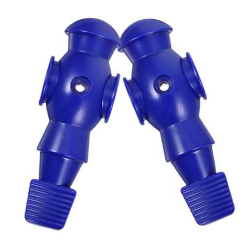 VICASKY 2 Stück Tischfußballspieler Ersatzteile in Blau Figuren für Kickertisch für Familienspiele Detailreiche Spielfiguren für Spielspaß und Teamwork von VICASKY