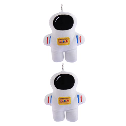 VICASKY 2 Stücke Entzückende Plüsch Anhänger Tasche Anhänger Astronaute Puppen Hängende von VICASKY