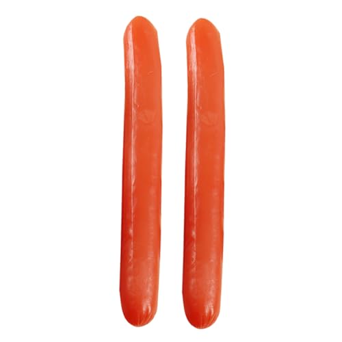 VICASKY 2 Stücke Simulierte Hot Dog Display Gefälschte Lebensmittel Modell Realistische Wurst Requisiten Für Restaurant Küche Inszenierung Party Dekorationen Neuheit Lebensmittel VICASKY 2 Stücke Simulierte Hot Dog Display Gefälschte Lebensmittel Modell Realistische Wurst Requisiten Für Restaurant Küche Inszenierung Party Dekorationen Neuheit Lebensmittel von VICASKY