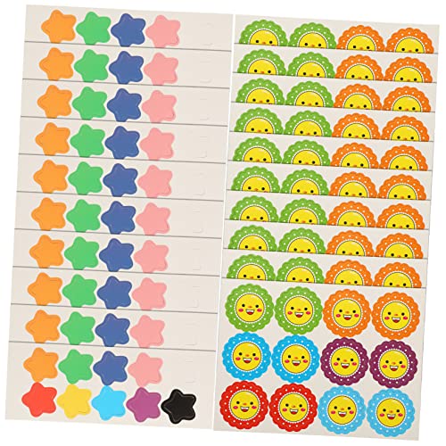 VICASKY 20 Blatt Bunte Magnetaufkleber Kühlschrankmagnete Exquisite Kühlschrankaufkleber Magnetische Aufkleber Für Die Küche Dekorative Kühlschrankmagnete Aufkleber von VICASKY