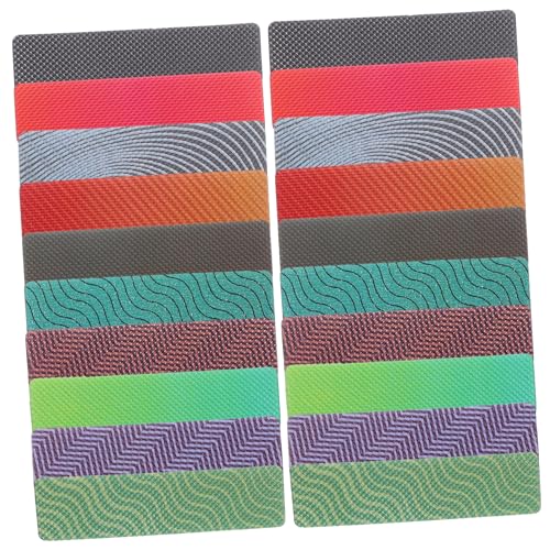 VICASKY 20 Blatt Selbstklebender Aufkleber Dekompressionsinstrument Stressstreifenaufkleber Für Erwachsene Druckentlastungszubehör Beruhigende Aufkleber Streifen Aufkleber Peva VICASKY 20 Blatt Selbstklebender Aufkleber Dekompressionsinstrument Stressstreifenaufkleber Für Erwachsene Druckentlastungszubehör Beruhigende Aufkleber Streifen Aufkleber Peva von VICASKY