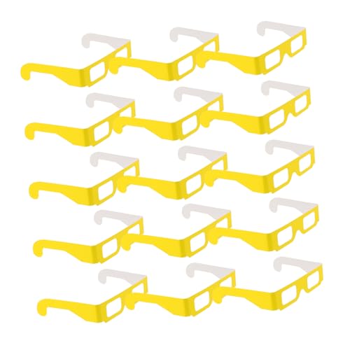 VICASKY Neonbrillen Für Glow Party 20 Pcs 3D-Brillen Rave-Brillen Kartonbrillen Neon-Sonnenbrillen Zubehör VICASKY Neonbrillen Für Glow Party 20 Pcs 3D-Brillen Rave-Brillen Kartonbrillen Neon-Sonnenbrillen Zubehör von VICASKY