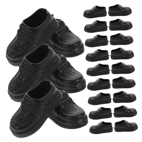 VICASKY 20 Paare Puppenschuhe Kunststoff Miniatur Schuhe für Puppen Passgenaue Anziehschuhe für Puppenhaus Spiele Kreative Mini Dress-up Schuhe für Sammler und Landschaftsdekorationen VICASKY 20 Paare Puppenschuhe Kunststoff Miniatur Schuhe für Puppen Passgenaue Anziehschuhe für Puppenhaus Spiele Kreative Mini Dress-up Schuhe für Sammler und Landschaftsdekorationen von VICASKY