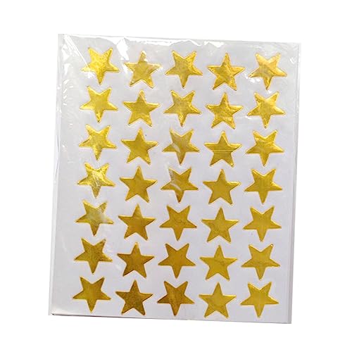 VICASKY 20 Packungen à 200 Blatt Farbige Sternaufkleber Bunter Pentagramm-Aufkleber Sternaufkleber Für Geschenkaufkleber Für Rot von VICASKY