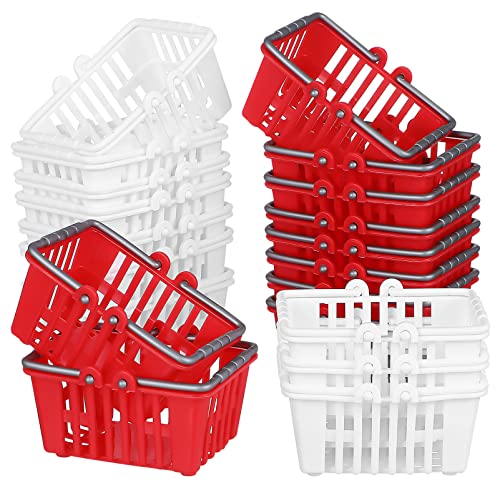 VICASKY 20 STK Simulation Mini-Shopping Mini-Sachen Gewobener Korb Mini-verkaufsautomat Miniaturen Mini-lebensmittelladen Mini- Spielzeugkorb -einkaufswagen- Plastik VICASKY 20 STK Simulation Mini-Shopping Mini-Sachen Gewobener Korb Mini-verkaufsautomat Miniaturen Mini-lebensmittelladen Mini- Spielzeugkorb -einkaufswagen- Plastik von VICASKY