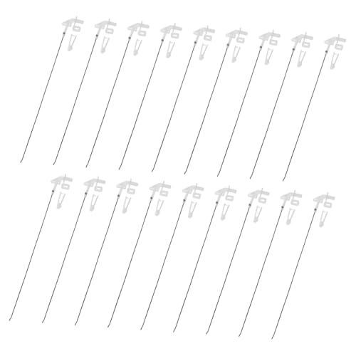 VICASKY 20 Sätze Teiliges Rc Flugzeug Zubehör mit Metall Push Rod Connector Steuerhörner und Gestänge Stopper Langlebige DIY Flugzeug Ersatzteile für Modellflugzeug Montage und Mechanische von VICASKY