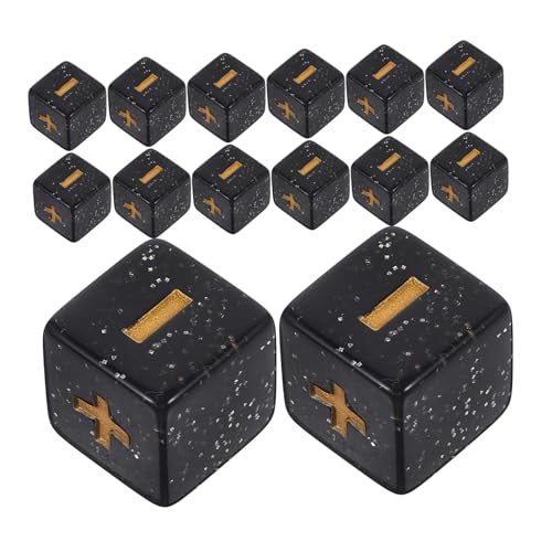 VICASKY 20 Stück Arithmetische Lehrmittel Mathe Lernwürfel Additions-subtraktionswürfel Mathe-berechnungswürfel Mathe-Zeichen- Zahlenwürfel Mathe-unterrichtszubehör Acryl Black VICASKY 20 Stück Arithmetische Lehrmittel Mathe Lernwürfel Additions-subtraktionswürfel Mathe-berechnungswürfel Mathe-Zeichen- Zahlenwürfel Mathe-unterrichtszubehör Acryl Black von VICASKY