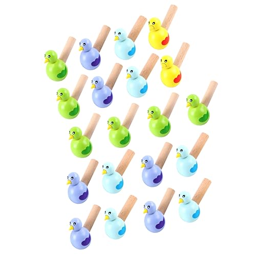 VICASKY 20 Stück Holzpfeifen für Kinder Kreative Vogelpfeifen Spielzeug Farbenfrohe Pfeifenspielzeuge für Jungen und Mädchen für Partys und Musiklernen VICASKY 20 Stück Holzpfeifen für Kinder Kreative Vogelpfeifen Spielzeug Farbenfrohe Pfeifenspielzeuge für Jungen und Mädchen für Partys und Musiklernen von VICASKY