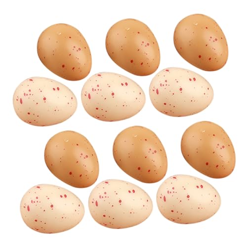 VICASKY 20 Stück Künstliche Gesprenkelte Eier für Ostern Deko Eier für DIY Frühlingsdeko Tischdekoration und Vasenfüllung für Bastelbedarf und Kreative Gestaltung VICASKY 20 Stück Künstliche Gesprenkelte Eier für Ostern Deko Eier für DIY Frühlingsdeko Tischdekoration und Vasenfüllung für Bastelbedarf und Kreative Gestaltung von VICASKY