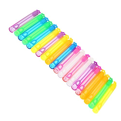VICASKY 20 Stück Leere Flasche Blasenrohr Bausatz tragbar Zauberstab Party Leere Seifenblasenbehälter zum Blasenmachen Blasenmacher Blasen Zauberstäbe Plastik Zufällige Farbe VICASKY 20 Stück Leere Flasche Blasenrohr Bausatz tragbar Zauberstab Party Leere Seifenblasenbehälter zum Blasenmachen Blasenmacher Blasen Zauberstäbe Plastik Zufällige Farbe von VICASKY