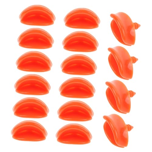 VICASKY 20 Stück Mini Entenschnabel für DIY Enten Zubehör mit Gewinde zum Basteln und Ersetzen von Entenschnäbeln VICASKY 20 Stück Mini Entenschnabel für DIY Enten Zubehör mit Gewinde zum Basteln und Ersetzen von Entenschnäbeln von VICASKY