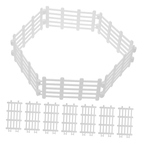 VICASKY 20 Stück Miniatur Zaun Set für Garten und Puppenhaus Teiliges DIY Zubehör für Mikrolandschaften Kreative Dekoration für Mini und Sandtische Handgemachte Gartenaccessoires VICASKY 20 Stück Miniatur Zaun Set für Garten und Puppenhaus Teiliges DIY Zubehör für Mikrolandschaften Kreative Dekoration für Mini und Sandtische Handgemachte Gartenaccessoires von VICASKY