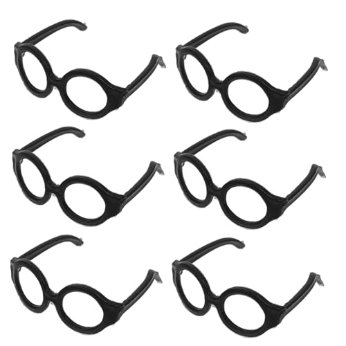 VICASKY 20 Stück Puppen-minibrillen-Requisiten Puppenbrillen Zum Anziehen Modische Miniatur-Brillen-Sets Für Puppen Dekorative Brillendekorationen von VICASKY