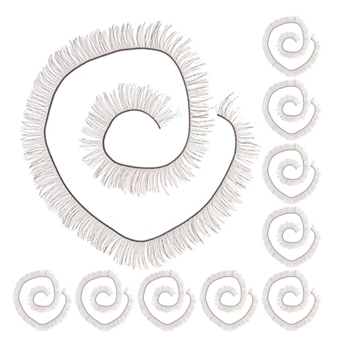 VICASKY 20 Stück Puppen Wimpern Zubehör Handgemachte Künstliche Wimpern für Puppen 0,8cm zum Basteln Dekorative für Cosplay VICASKY 20 Stück Puppen Wimpern Zubehör Handgemachte Künstliche Wimpern für Puppen 0,8cm zum Basteln Dekorative für Cosplay von VICASKY