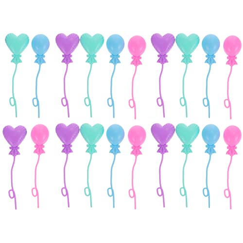 VICASKY 20 Stück Puppenhaus-Ballon partyknaller für weihnacjtsdeko hühner puppenhauszubehör Kid Toys Feengarten Ballon Ballondeko selber Machen Plastik von VICASKY