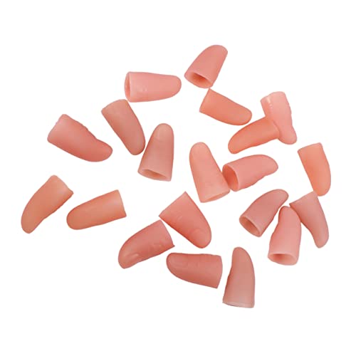 VICASKY 20 Stück Simulations Finger Binde magisches zauberfinger Zaubertrick Finger Requisiten Magische Requisiten baustützen falscher Finger gefälschte Fingerstützen Trickfinger VICASKY 20 Stück Simulations Finger Binde magisches zauberfinger Zaubertrick Finger Requisiten Magische Requisiten baustützen falscher Finger gefälschte Fingerstützen Trickfinger von VICASKY