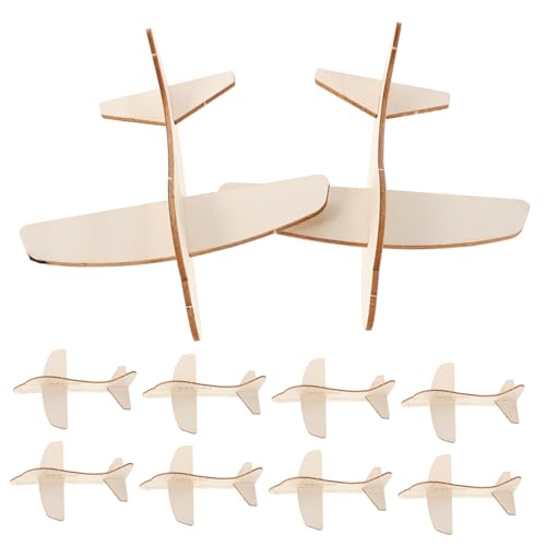 VICASKY 20 Stück Teiliges DIY Holzflugzeug Modellset zum Bemalen Stabiles Holzflugzeug Bastelset für Kreatives Glider Flugzeug Bastelspielzeug für Schule Zuhause und Reisen VICASKY 20 Stück Teiliges DIY Holzflugzeug Modellset zum Bemalen Stabiles Holzflugzeug Bastelset für Kreatives Glider Flugzeug Bastelspielzeug für Schule Zuhause und Reisen von VICASKY