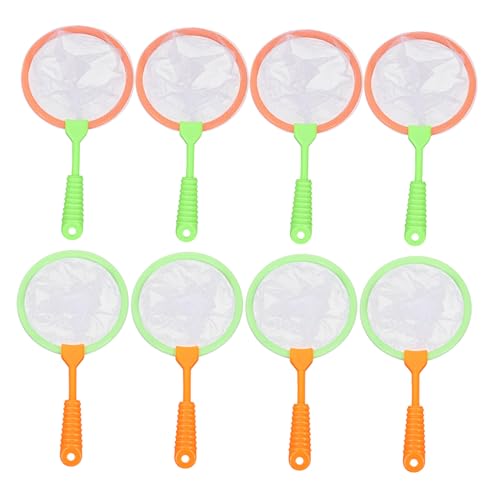 VICASKY 20 Stück Teiliges Fischfangnetz Leichte Sichere Kescher mit Ergonomischem Griff für Outdoor Spiel Naturerkundung und Eltern Junge Mädchen Aktivitäten Tragbar und von VICASKY