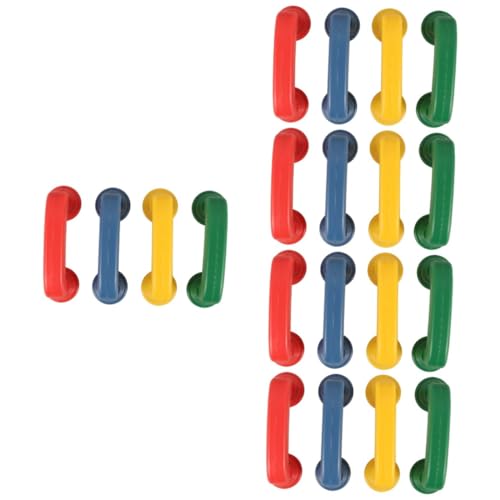 VICASKY 20 Stück Teiliges Flüstertelefon aus Robustem Abs Kunststoff Farbenfrohes Pädagogisches Lesen Feinmotorik Farberkennung und Sozialer Interaktion bei Kleinkindern VICASKY 20 Stück Teiliges Flüstertelefon aus Robustem Abs Kunststoff Farbenfrohes Pädagogisches Lesen Feinmotorik Farberkennung und Sozialer Interaktion bei Kleinkindern von VICASKY