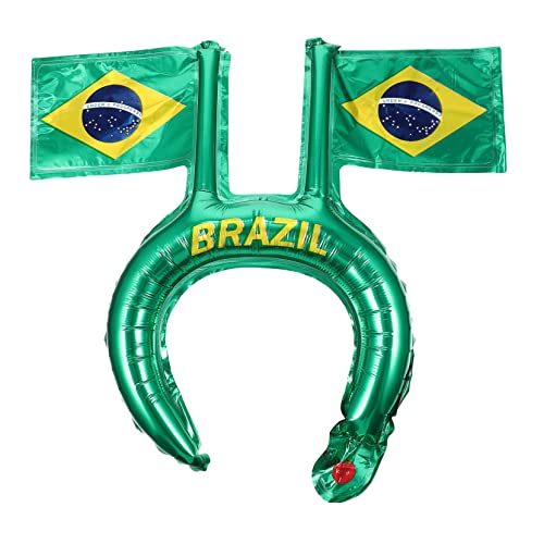VICASKY 20 Stück Teiliges Fußball Fan Haarband Leichte und Bequeme Haarreifen Kreative Party Accessoires für Fußballspiele Sportevents und Fan Dekoration für Fußballfans und von VICASKY