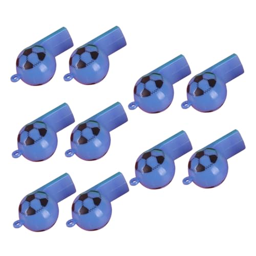 VICASKY 20 Stück Teiliges Fußball Trillerpfeifen aus Robustem Kunststoff Multifunktional mit Hoher Tonfrequenz für Schiedsrichter Trainer und Sportveranstaltungen Inklusive von VICASKY