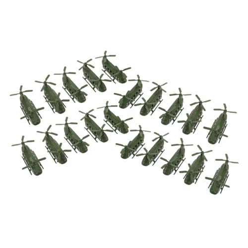 VICASKY 20 Stück Teiliges Hubschrauber Modell mit Detaillierter Dualrotor-Optik für Jungen Mädchen Zimmerdekoration und Geburtstagsgeschenke VICASKY 20 Stück Teiliges Hubschrauber Modell mit Detaillierter Dualrotor-Optik für Jungen Mädchen Zimmerdekoration und Geburtstagsgeschenke von VICASKY