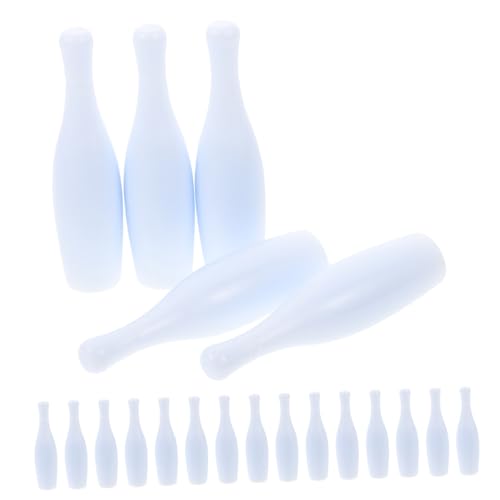 VICASKY 20 Stück Teiliges Mini Bowling Pin aus Robustem Kunststoff Kleine Tisch bowlingkegel Nachhaltiges Zubehör für Tragbare Bowling Spiele und Geburtstagspartys Einfach zu Lagern und VICASKY 20 Stück Teiliges Mini Bowling Pin aus Robustem Kunststoff Kleine Tisch bowlingkegel Nachhaltiges Zubehör für Tragbare Bowling Spiele und Geburtstagspartys Einfach zu Lagern und von VICASKY