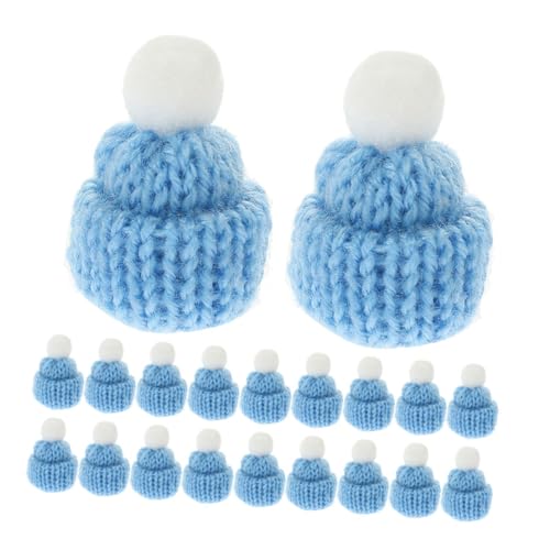 VICASKY 20 Stück Teiliges Mini Strickmützen Weihnachtsmannhüte Handgefertigte Weihnachtsbaumdeko DIY Bastelzubehör Weiche Mini Hüte für Kreative Weihnachtsdekoration und Schmuckgestaltung VICASKY 20 Stück Teiliges Mini Strickmützen Weihnachtsmannhüte Handgefertigte Weihnachtsbaumdeko DIY Bastelzubehör Weiche Mini Hüte für Kreative Weihnachtsdekoration und Schmuckgestaltung von VICASKY