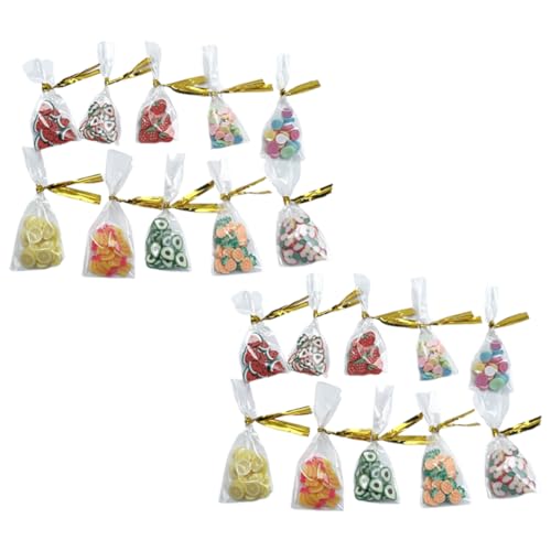 VICASKY 20 Stück Teiliges Miniatur Obst und Süßigkeiten Deko Set Glatte Oberfläche Dekoratives Dessertspielzeug für Puppenhaus Kreative Mini Haus Accessoires für DIY und Foto Requisiten VICASKY 20 Stück Teiliges Miniatur Obst und Süßigkeiten Deko Set Glatte Oberfläche Dekoratives Dessertspielzeug für Puppenhaus Kreative Mini Haus Accessoires für DIY und Foto Requisiten von VICASKY