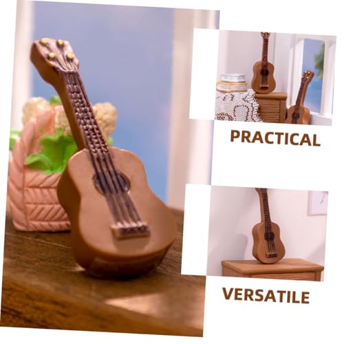 VICASKY 20 Stück Teiliges Miniatur gitarrenmodell aus Bruchsicherem Resin Realistische Mini Gitarren Deko für Puppenhaus Leichte Glatte Oberfläche Langlebig für Wohnkultur und Fotografie VICASKY 20 Stück Teiliges Miniatur gitarrenmodell aus Bruchsicherem Resin Realistische Mini Gitarren Deko für Puppenhaus Leichte Glatte Oberfläche Langlebig für Wohnkultur und Fotografie von VICASKY