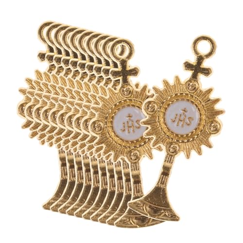 VICASKY 20 Stück Teiliges Religiöse Party Dekorationen mit Heiligem Licht Kirchenornamente und Tortendeko für Festlichkeiten und Religiöse Anlässe von VICASKY